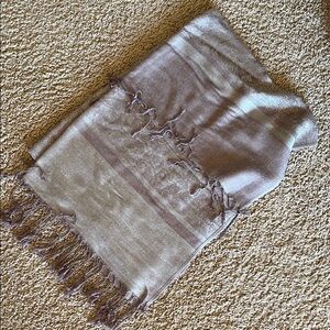 NWOT Scarf with Fringe